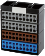 POTENTIAL TERMINAL BLOCK GRAY GRAY BR BL 