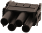 Female module, 4-pole, crimp t.